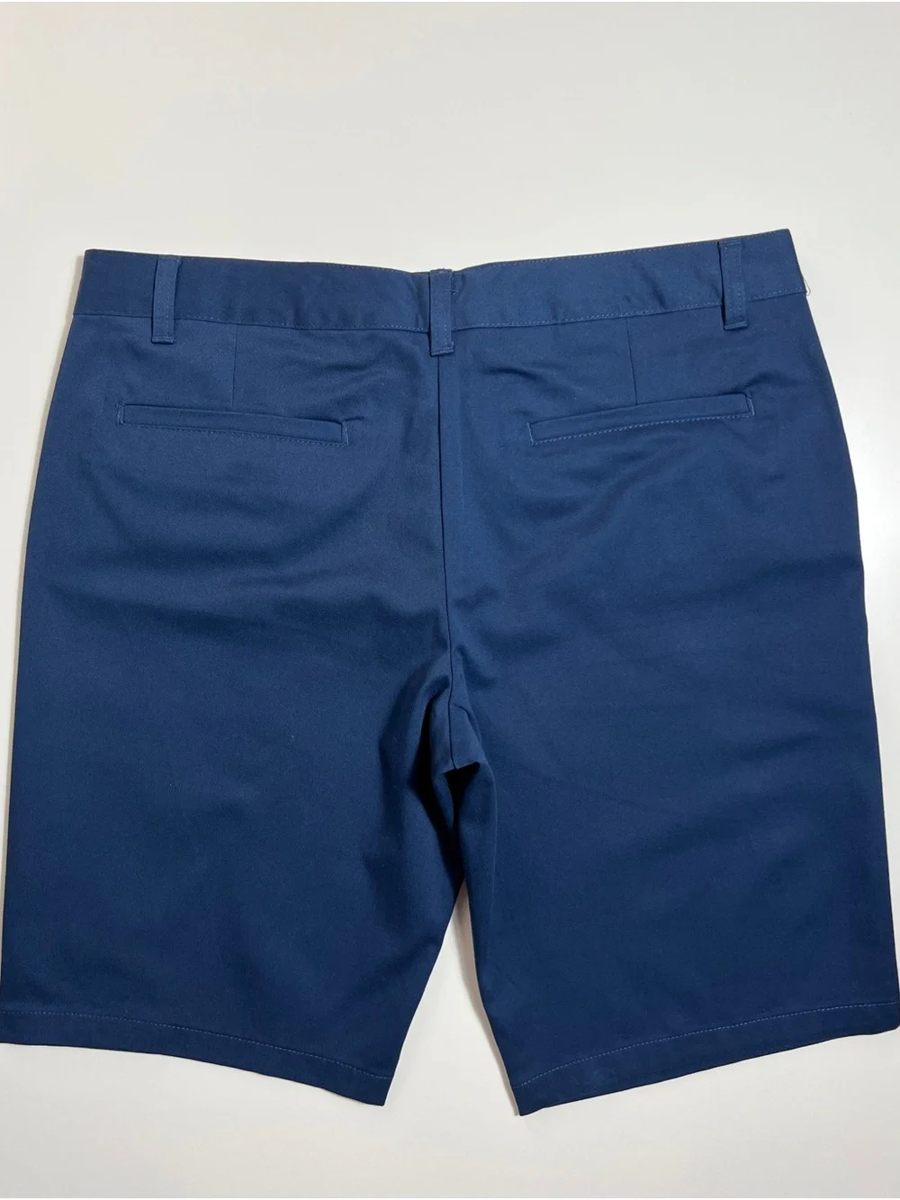 NWT Wonder Nation Girls 18 Plus Navy School Uniform Bermuda Shorts Stretch